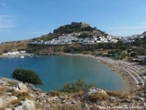 lindos beach